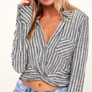 NWT Free People cropped top size large